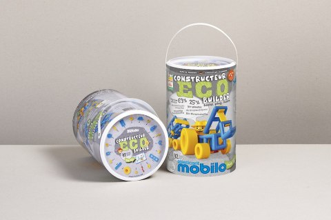 Klocki konstrukcyjne Mobilo - Eco Construction builder - 92 el.