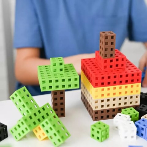 Komplet klocków konstrukcyjnych - Meli Cube 100 el.