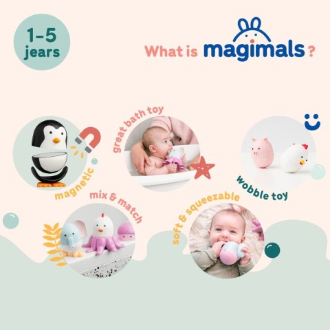 Magimals - magnetyczne zwierzątka - Sealife