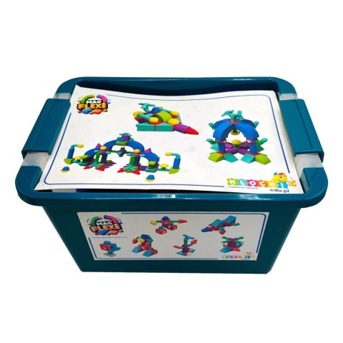 Magnetyczne piankowe klocki - MagFlexi - 50 el.