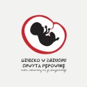 Mini czarno-biała Ośmiornica