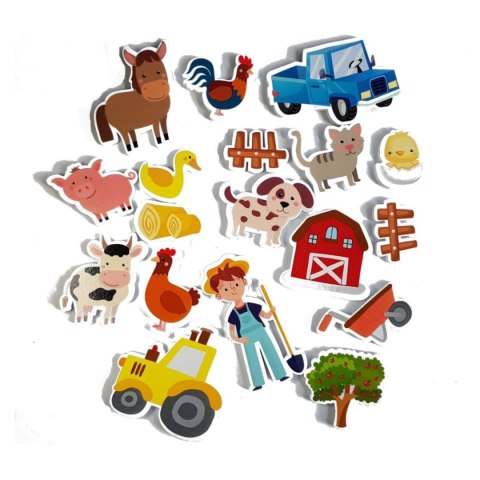 Naklejki do kąpieli - Farma
