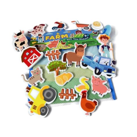 Naklejki do kąpieli - Farma