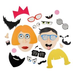 Naklejki do kąpieli - Śmieszne twarze