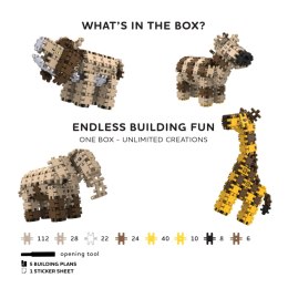Nano Clics 5w1 - Dzika przyroda Wildlife - 250 el.
