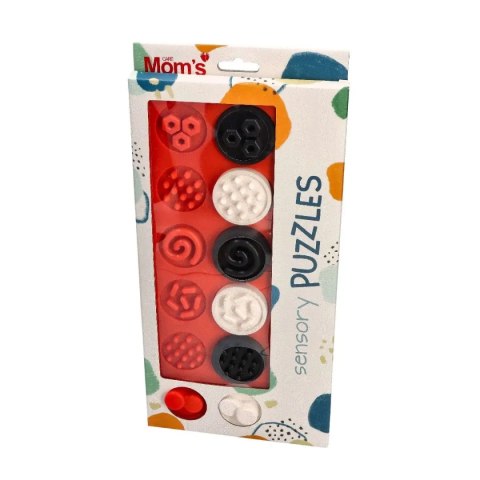 Puzzle kontrastowe - sensoryczne kółeczka XL