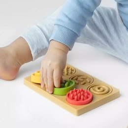 Puzzle sensoryczne kółeczka