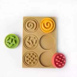 Puzzle sensoryczne kółeczka