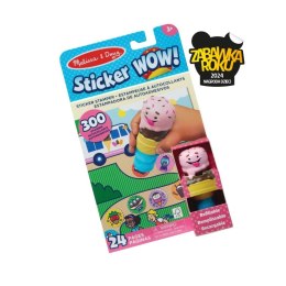 Sticker Wow - Książeczka i stempelek z naklejkami - Lody