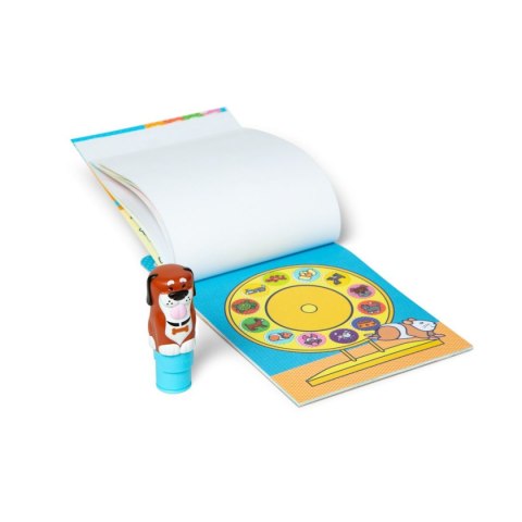 Sticker Wow - Książeczka i stempelek z naklejkami - Pies