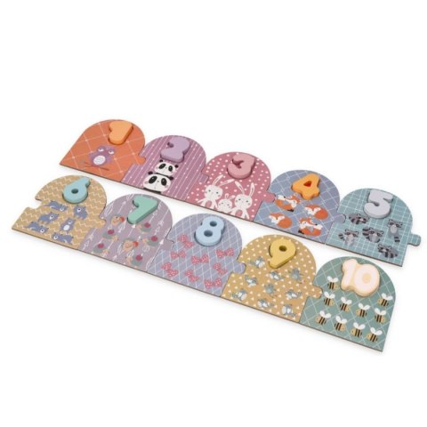 Układanka dla maluchów do nauki liczenia