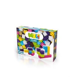 Zestaw klocków konstrukcyjnych - Meli Cube Pink 50 el.