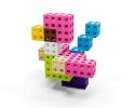 Zestaw klocków konstrukcyjnych - Meli Cube Pink 50 el.