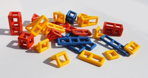 Zestaw uzupełniający klocki Mobilo - Geometric Pack - 28 el.