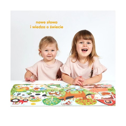 CzuCzu Wesołe puzzle Wieś 2+