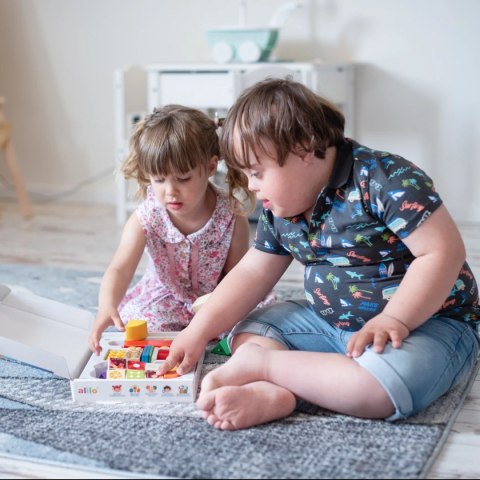 Klocki Magnetyczne Alilo - matematyka - 30 el.