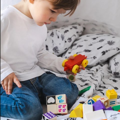 Klocki Magnetyczne Alilo - matematyka - 30 el.