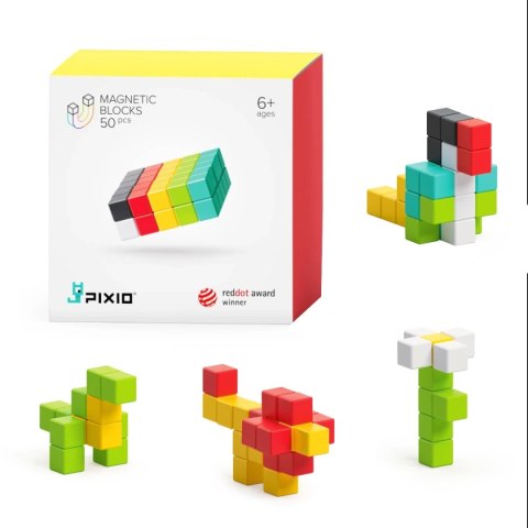 Klocki Magnetyczne Pixio 50 | Design Series