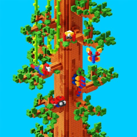 Klocki Magnetyczne Pixio Bright Animals 90 | Story Series