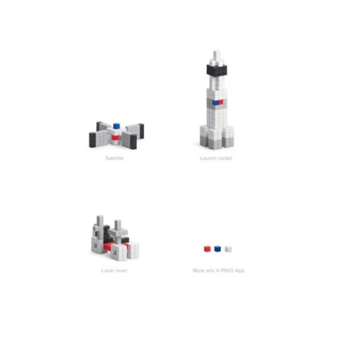 Klocki Magnetyczne Pixio NASA deep space mission 214 | Nasa Series