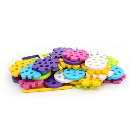 Klocki Meli Maxi Pink Constructor Set - 60 el.