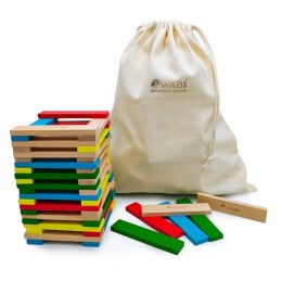 Klocki drewniane deseczki WABI Planks 12 cm - 100 szt.