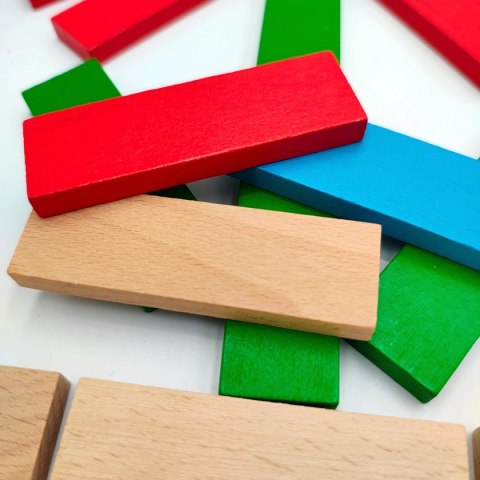 Klocki drewniane deseczki WABI Planks 8 cm - 200 szt.