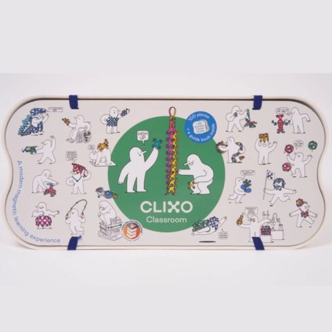 Klocki magnetyczne Clixo - Classroom pack - 100 el.