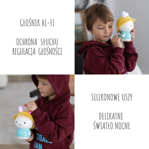 Króliczek Alilo Baby Bunny G9S BLUE - niebieski