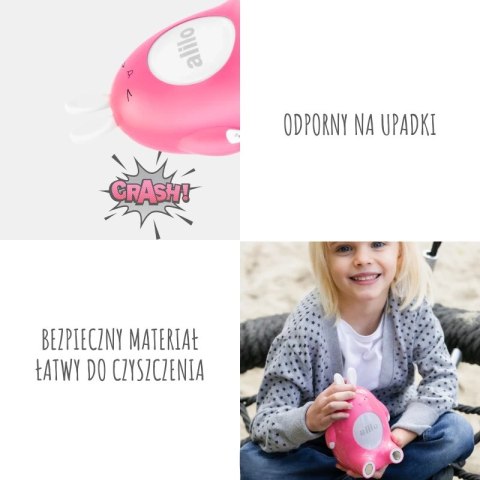 Króliczek Alilo Happy Bunny P1 PINK - różowy