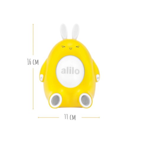 Króliczek Alilo Happy Bunny P1 YELLOW - żółty