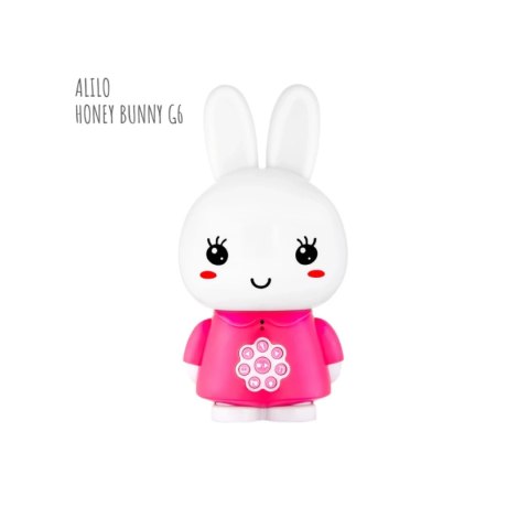 Króliczek Alilo Honey Bunny G6 PINK - różowy