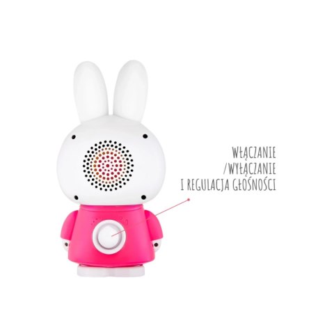 Króliczek Alilo Honey Bunny G6 PINK - różowy