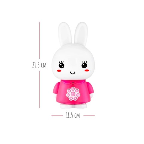 Króliczek Alilo Honey Bunny G6 PINK - różowy