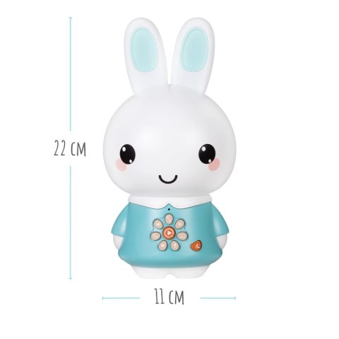 Króliczek Alilo Honey Bunny G6PRO BLUE - turkusowy