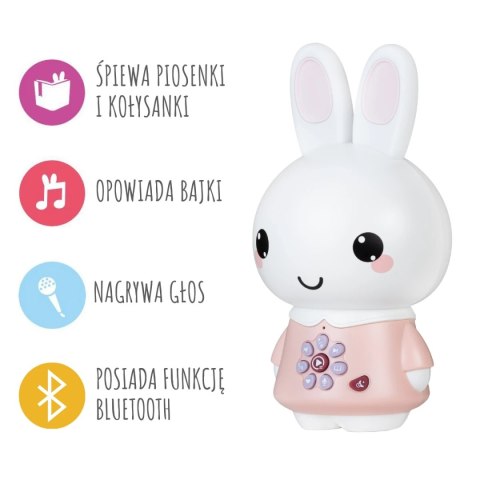 Króliczek Alilo Honey Bunny G6PRO PINK - różowy
