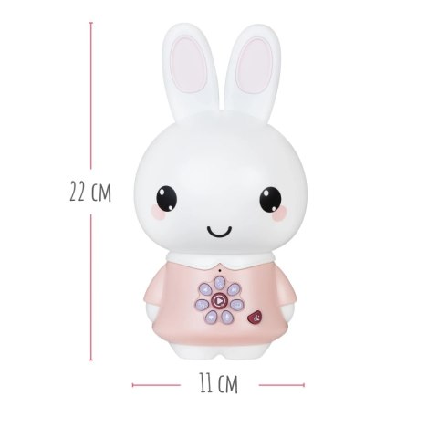 Króliczek Alilo Honey Bunny G6PRO PINK - różowy