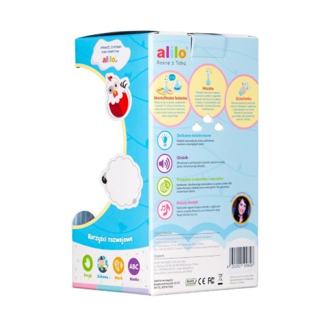 Króliczek Alilo Smarty Bunny R1 YELLOW - żółty
