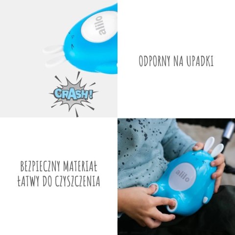 Króliczek Alilo happy Bunny P1 BLUE - niebieski