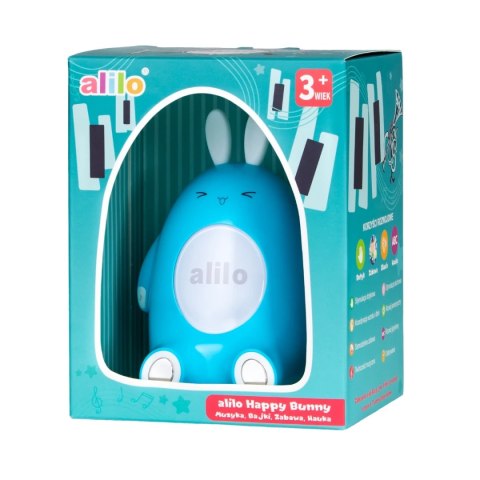 Króliczek Alilo happy Bunny P1 BLUE - niebieski