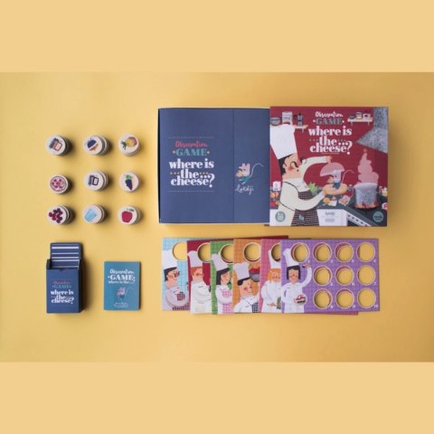LONDJI Gra memo Where is the Cheese? - obserwacyjna gra memory
