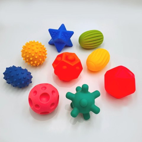 Piłeczki sensoryczne - zestaw 45 el.