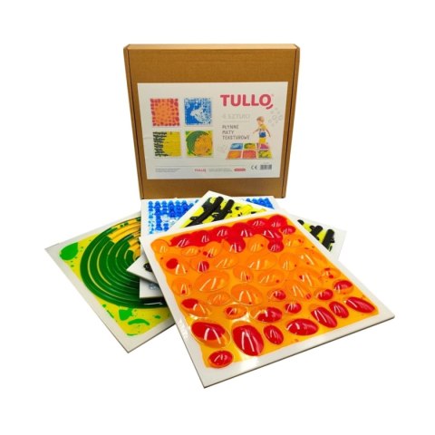 Teksturowane maty płynne Tullo - 4 szt.
