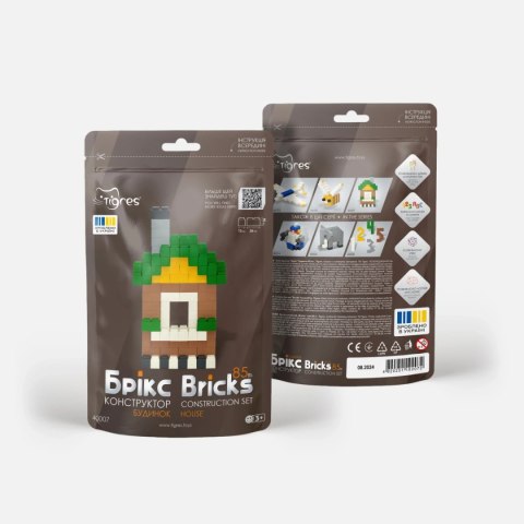 Klocki konstrukcyjne Bricks - Dom - 85 el.
