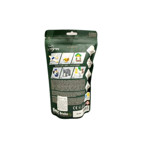 Klocki konstrukcyjne Bricks - Słoń - 85 el.