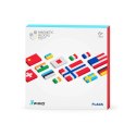 Klocki magnetyczne Pixio Flags - 111 elementów - Story Series