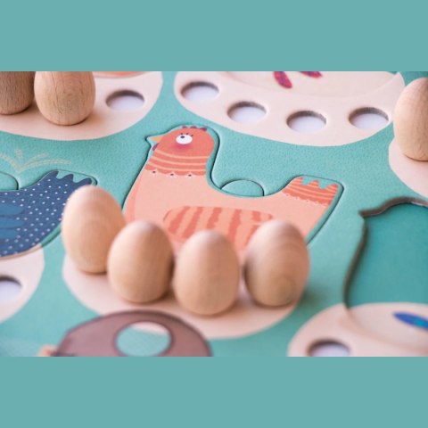 LONDJI Gra Puk! Puk! Tu lisek! - planszowa gra rodzinna