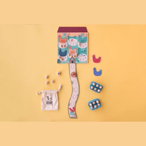 LONDJI Gra Puk! Puk! Tu lisek! - planszowa gra rodzinna