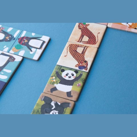 Londji Gra Domino - Pingwinek i Przyjaciele