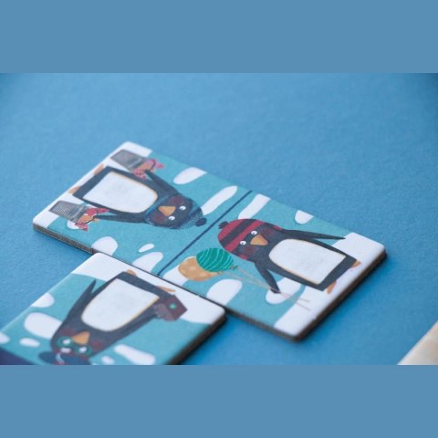 Londji Gra Domino - Pingwinek i Przyjaciele